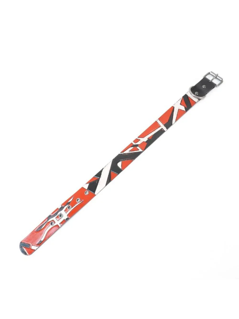 Frankenstrat English Bulldog large dog leather collar
